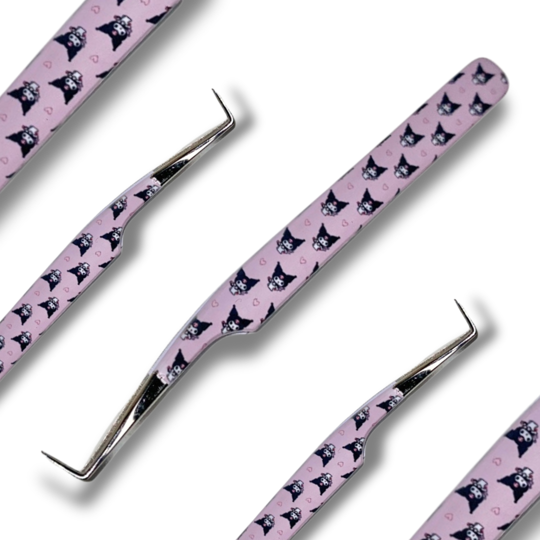 KUROMI thin 90 degree tweezer